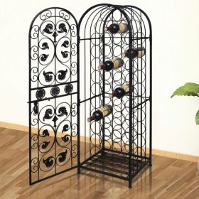 Wine Rack for 45 Bottles Metal