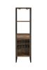 Narik Wine Rack; Weathered Oak YF